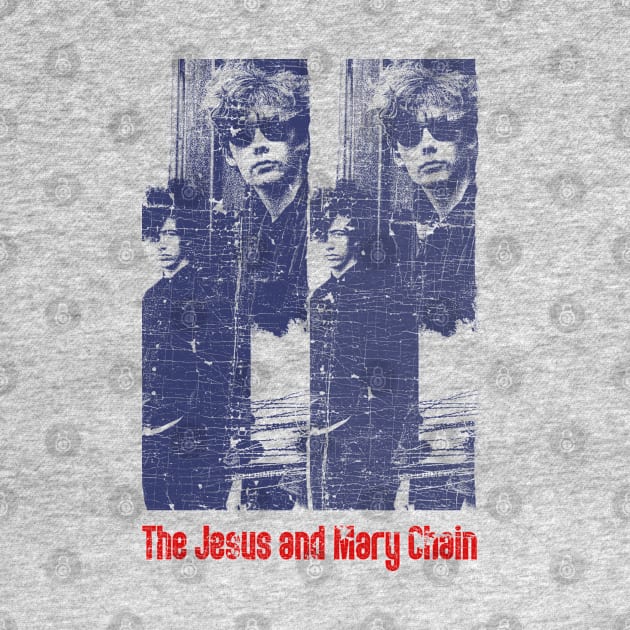The Jesus & Mary Chain - - - Glitch Fan Art by unknown_pleasures